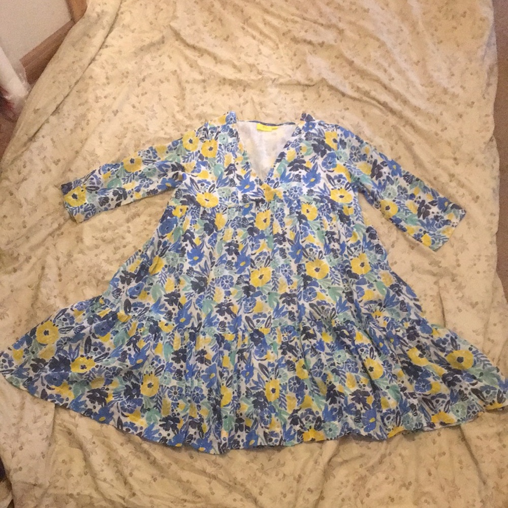 Roberta Roller Rabbit Floral Tiered Shift Dress